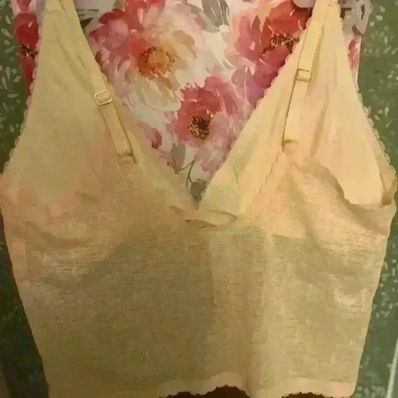 Danskin Ladies Intimates size L taupe/cream set of two . Nylon&Spandex . - Picture 6 of 6